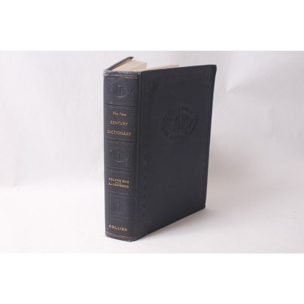 The New Century Dictionary 1942 Volume One A-Leavening Collier ~ 260423-WH 822
